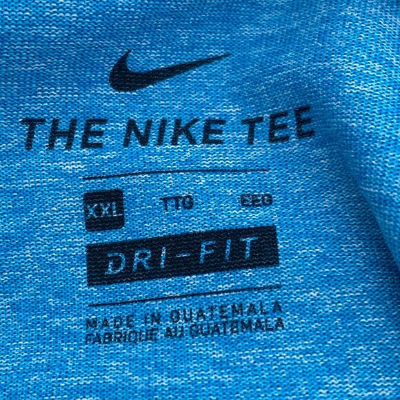 Nike Legend Training T Shirt Women's Dri Fit Athletic Gym Tee AQ3210  XXL Blue - Picture 3 of 12